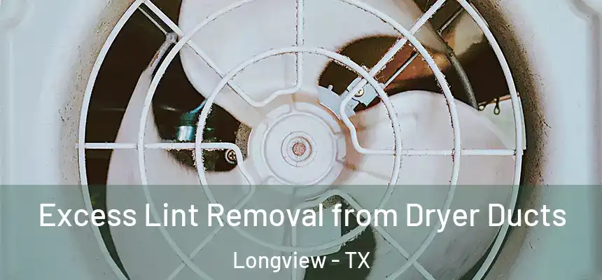 Excess Lint Removal from Dryer Ducts Longview - TX